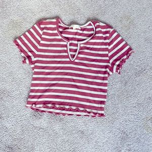 Ultra flirt crop top